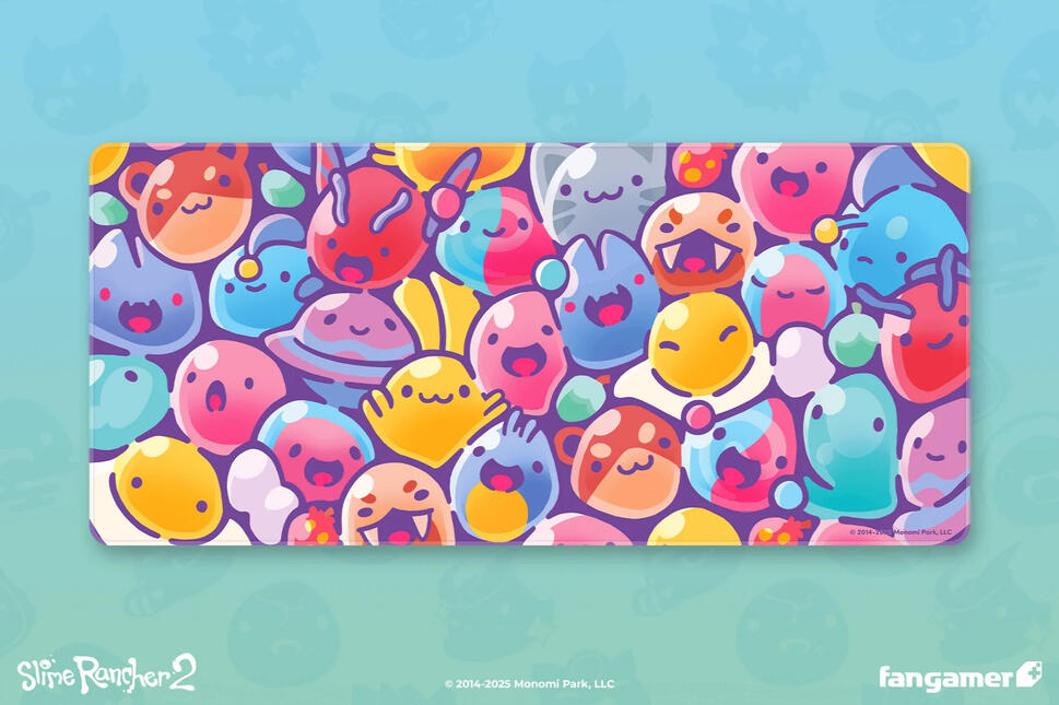 Slime Rancher 2 Deskmat available on Fangamer.com Slime Rancher 2 Deskmat available on Fangamer.com
